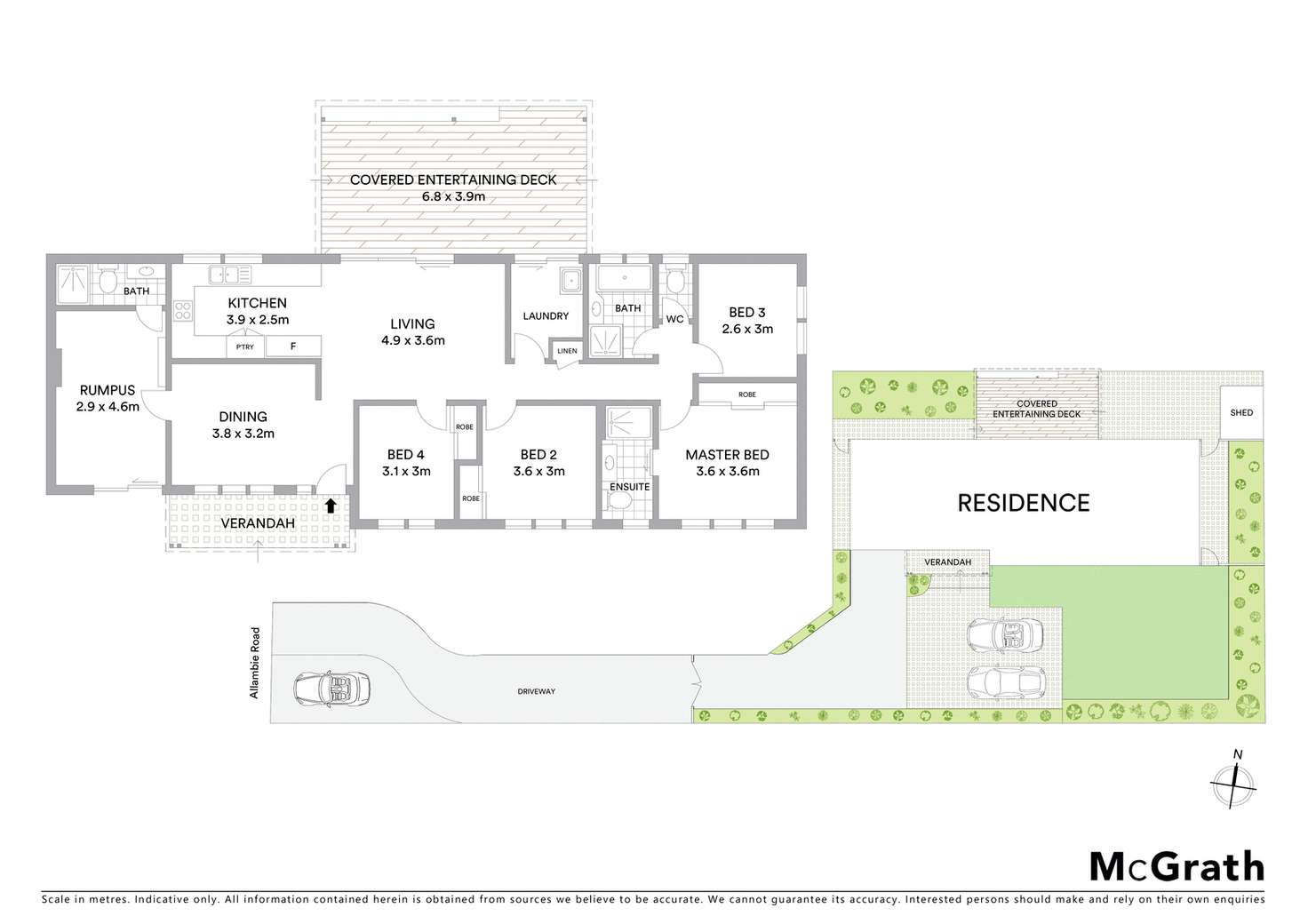 Floorplan of Homely house listing, 12a Allambie Road, Allambie Heights NSW 2100