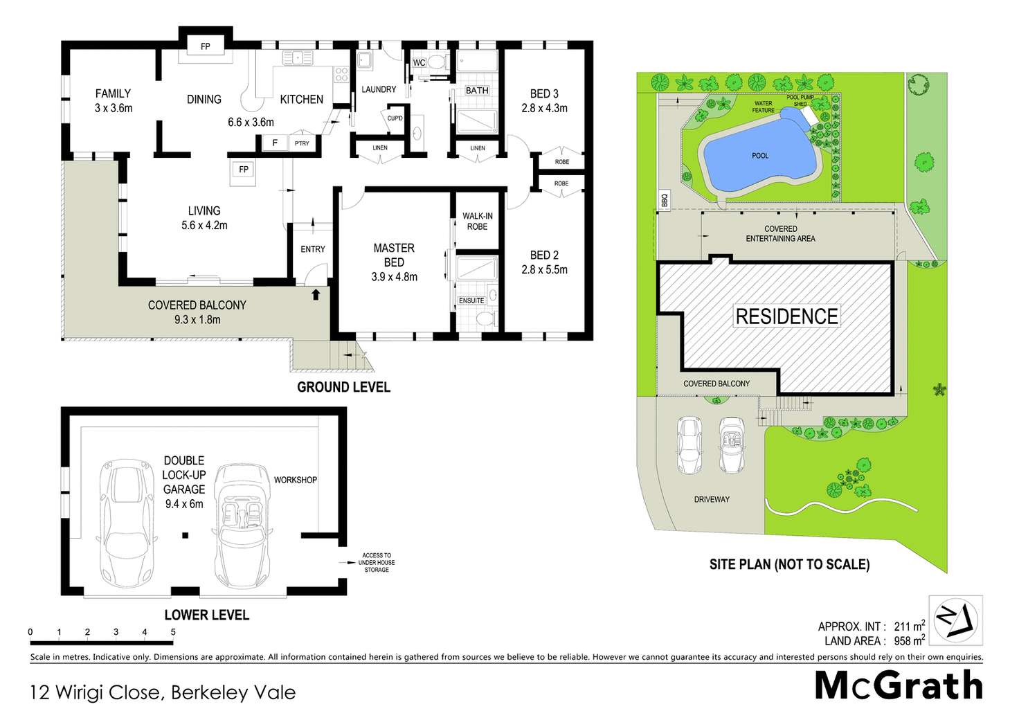 Floorplan of Homely house listing, 12 Wirigi Street, Berkeley Vale NSW 2261