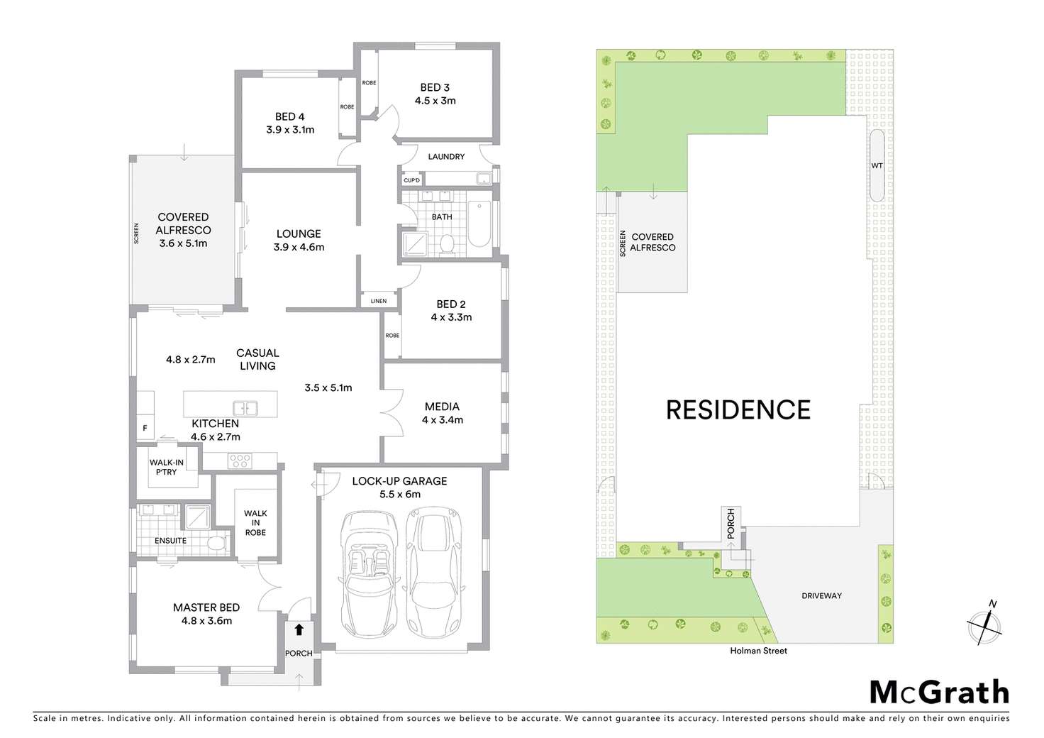 Floorplan of Homely house listing, 16 Holman Street, Kellyville NSW 2155