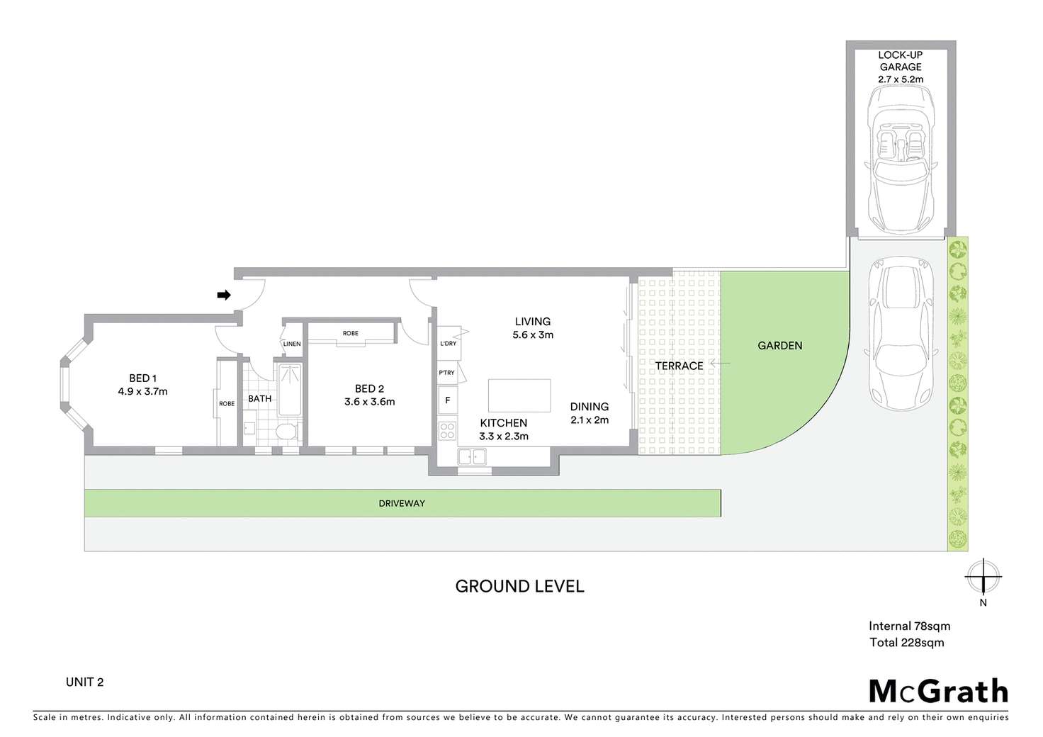 Floorplan of Homely apartment listing, 2/225 Condamine Street, Balgowlah NSW 2093