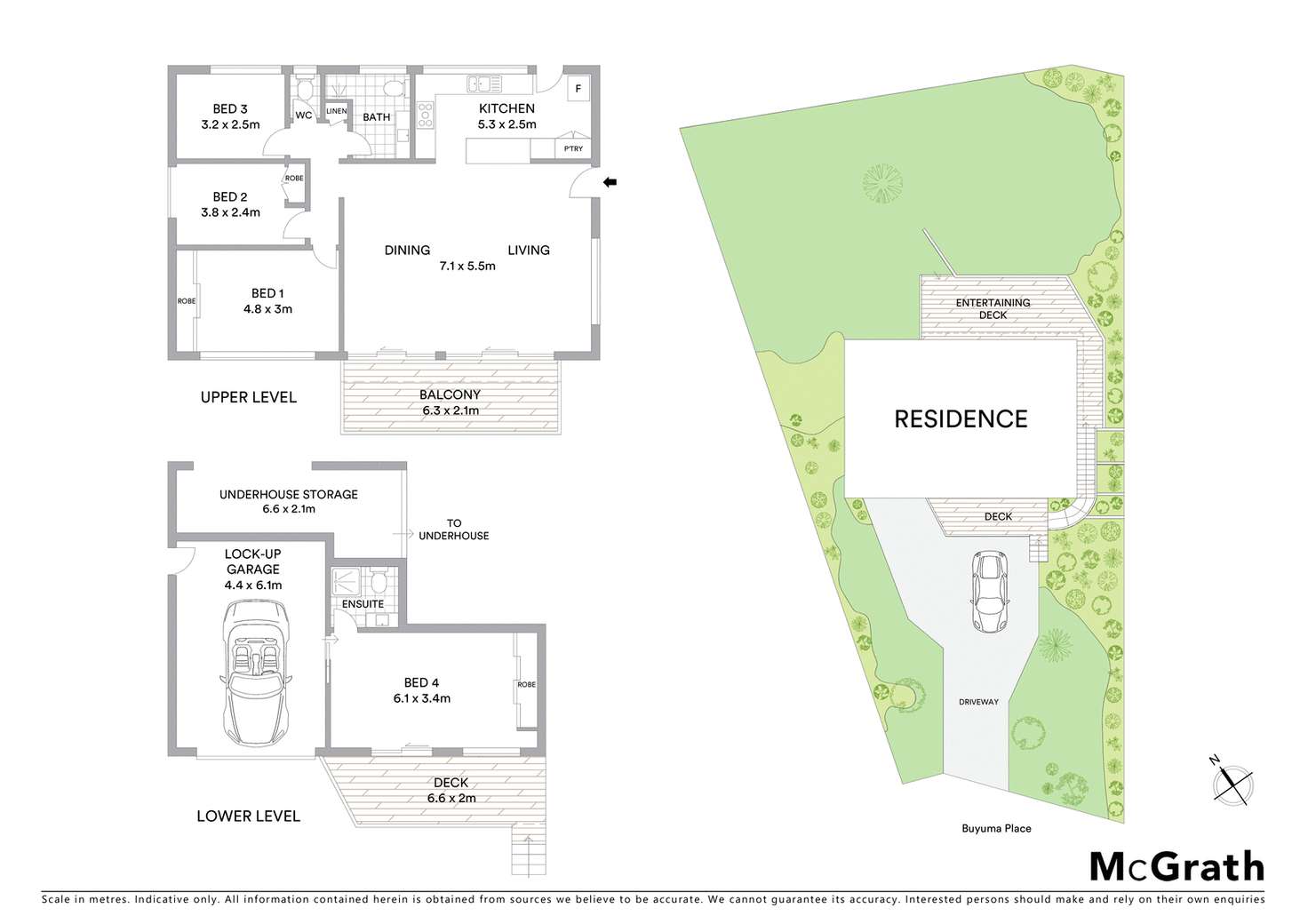 Floorplan of Homely house listing, 9 Buyuma Place, Avalon Beach NSW 2107