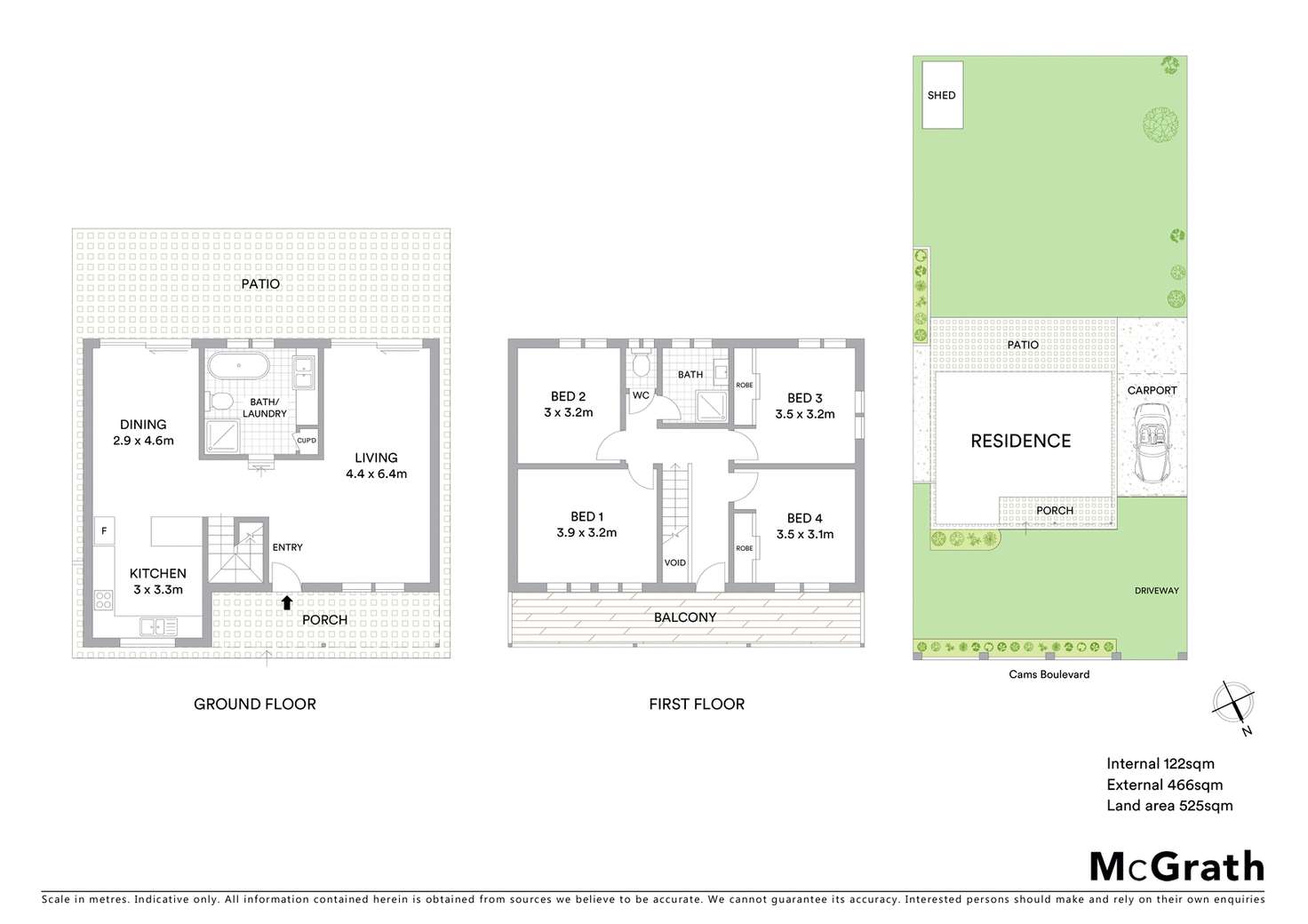 Floorplan of Homely house listing, 102 Cams Boulevard, Summerland Point NSW 2259