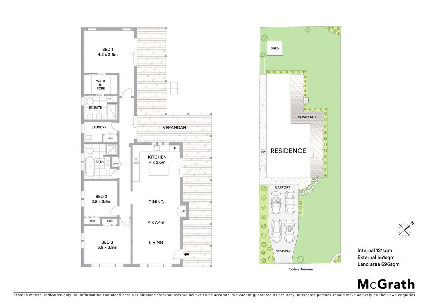 Floorplan of Homely house listing, 42 Poplars Avenue, Bateau Bay NSW 2261