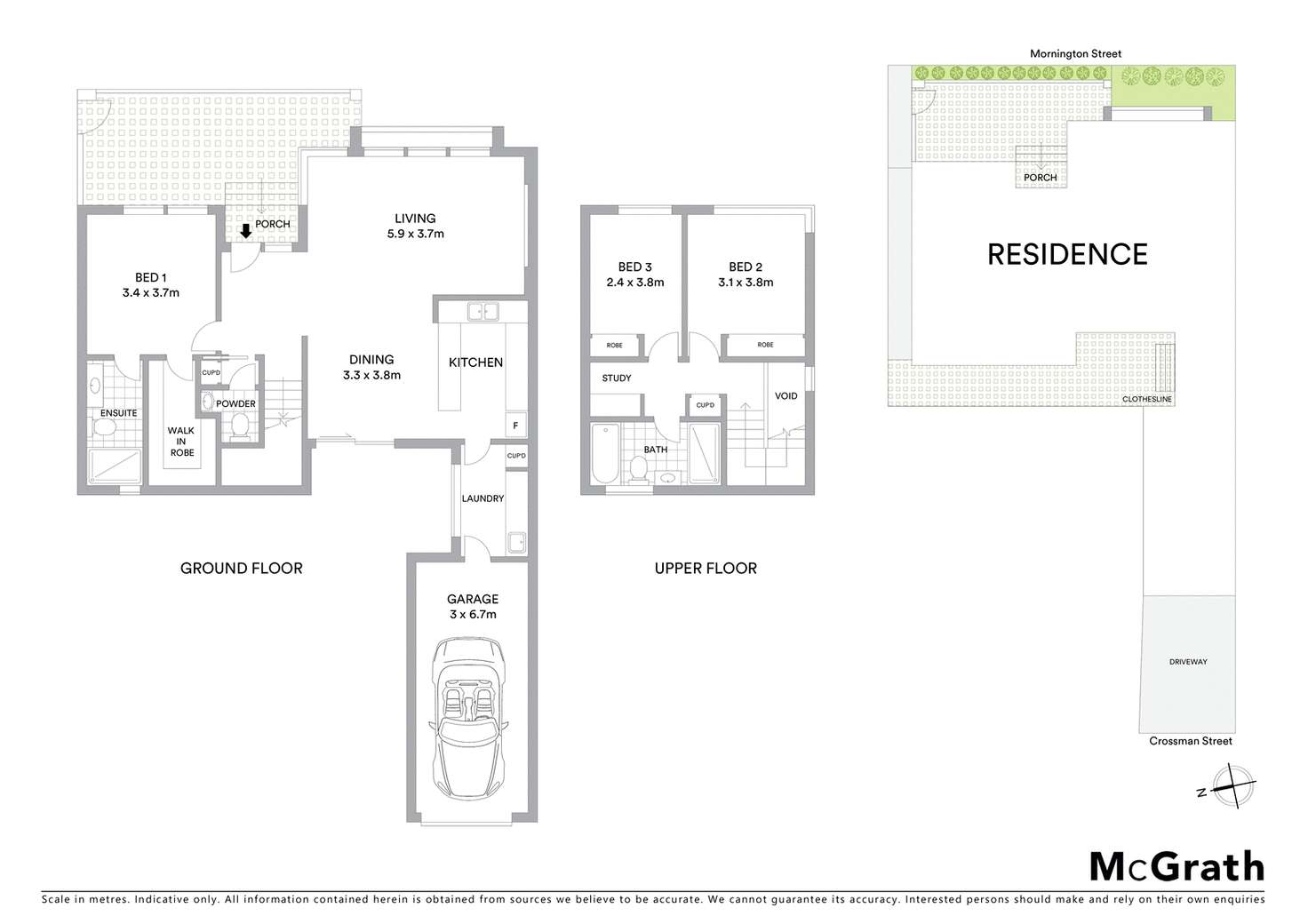Floorplan of Homely house listing, 64 Mornington Street, Amaroo ACT 2914