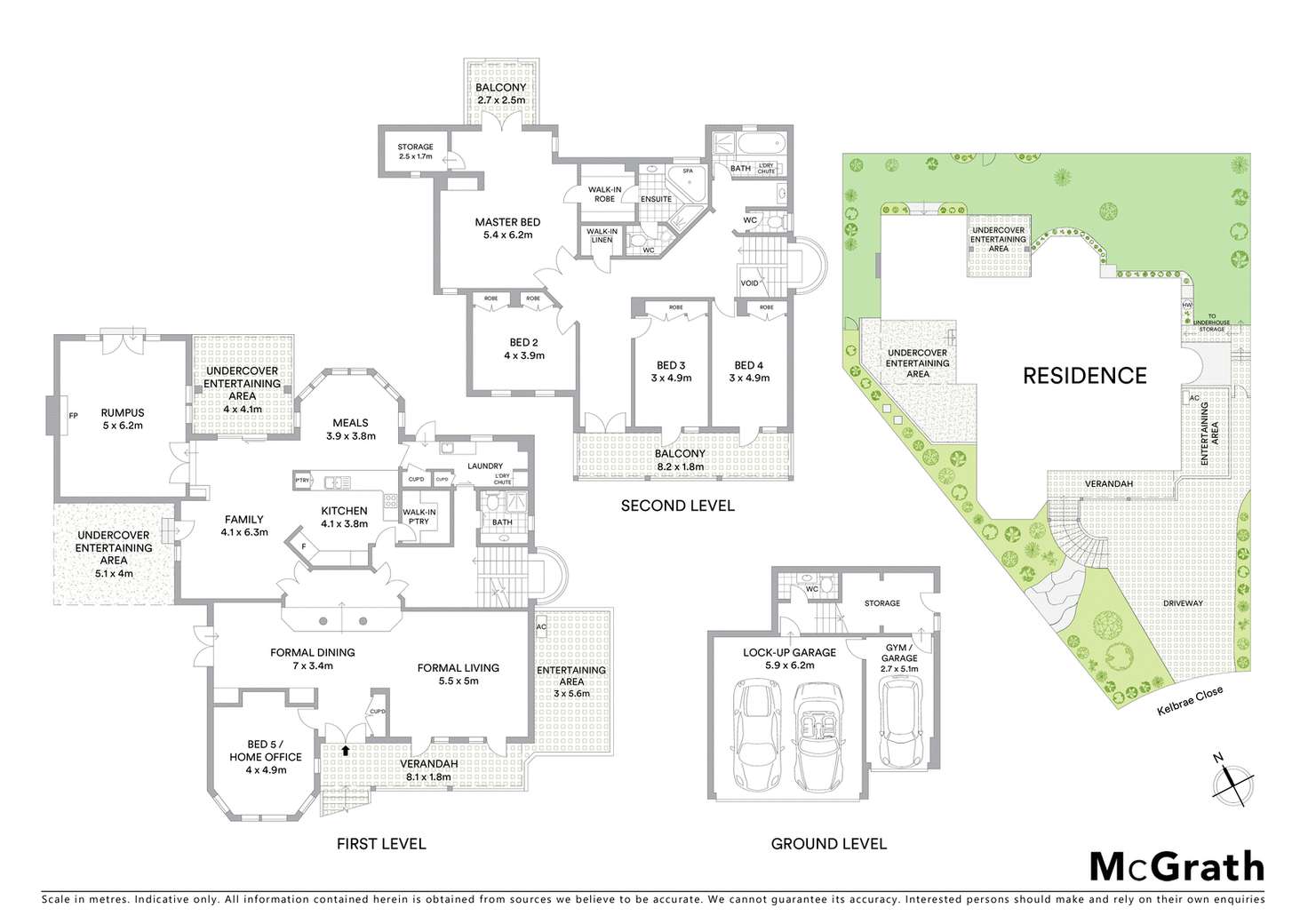 Floorplan of Homely house listing, 17 Kelbrae Close, Castle Hill NSW 2154