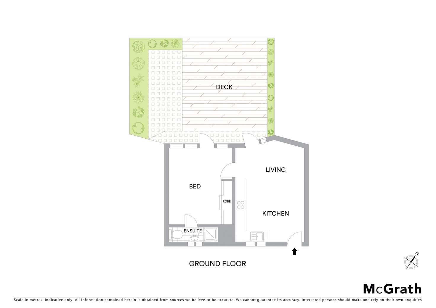 Floorplan of Homely apartment listing, 20/11 Marine Parade, St Kilda VIC 3182