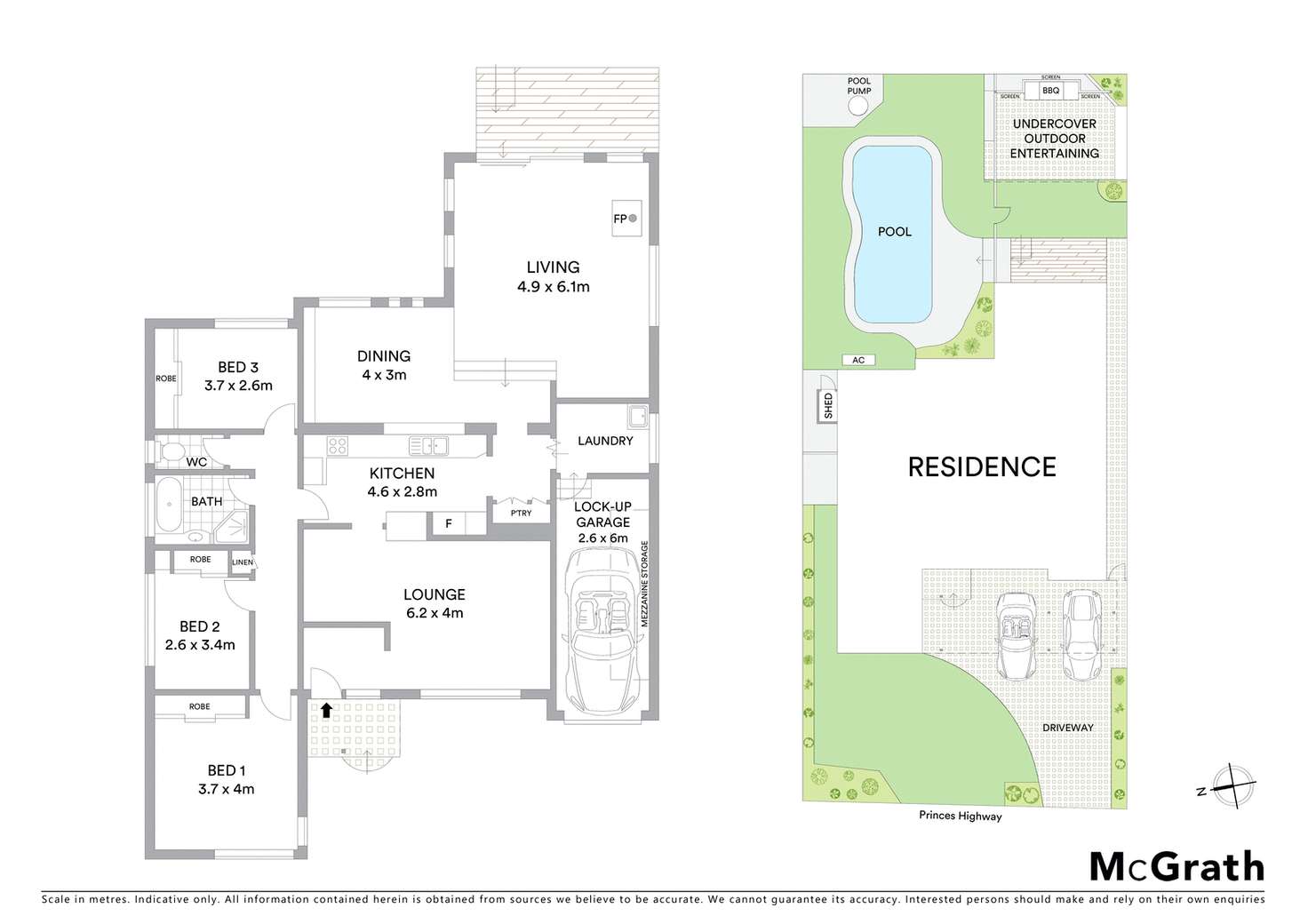 Floorplan of Homely house listing, 374 Princes Highway, Sylvania NSW 2224