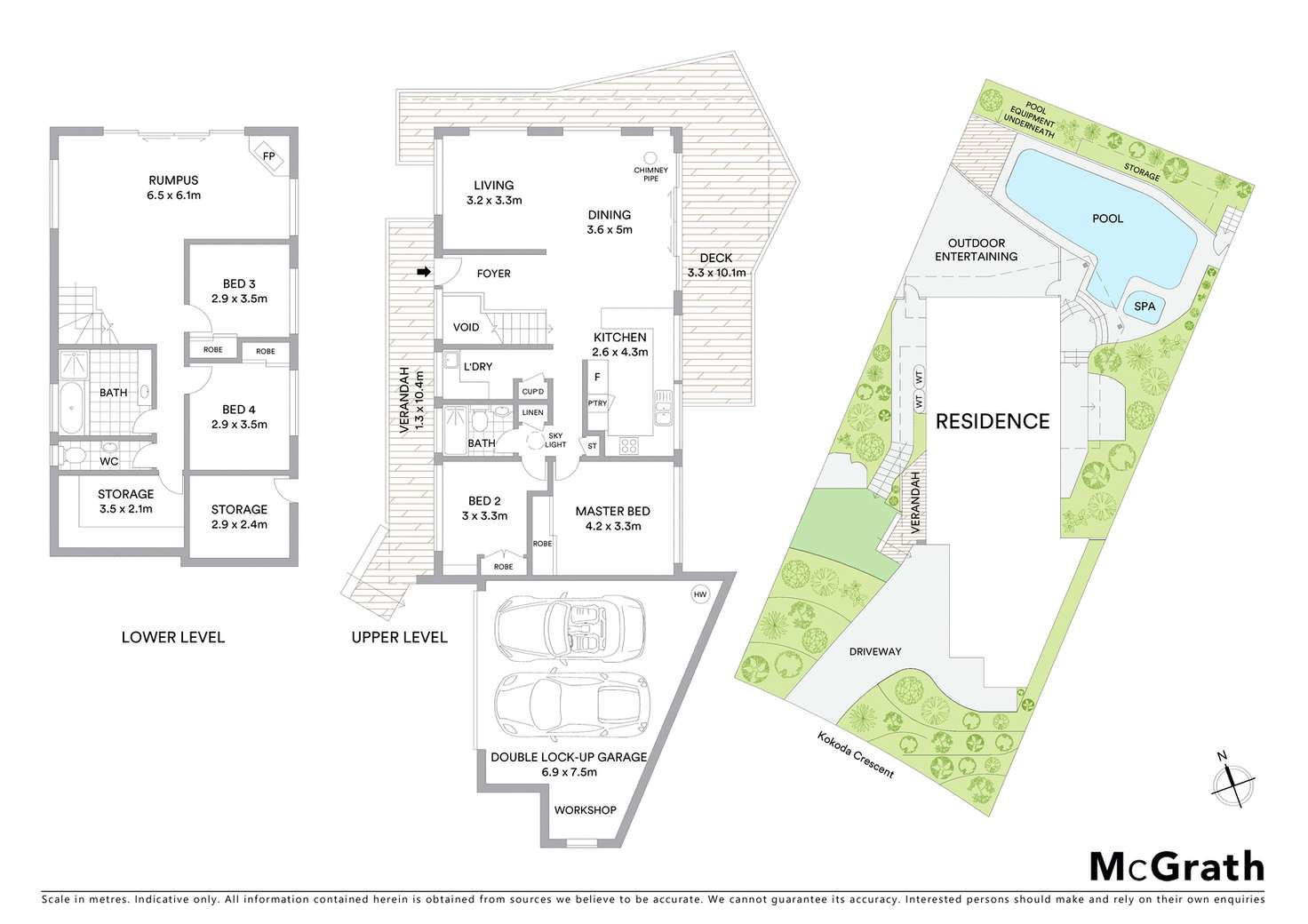 Floorplan of Homely house listing, 50 Kokoda Crescent, Beacon Hill NSW 2100