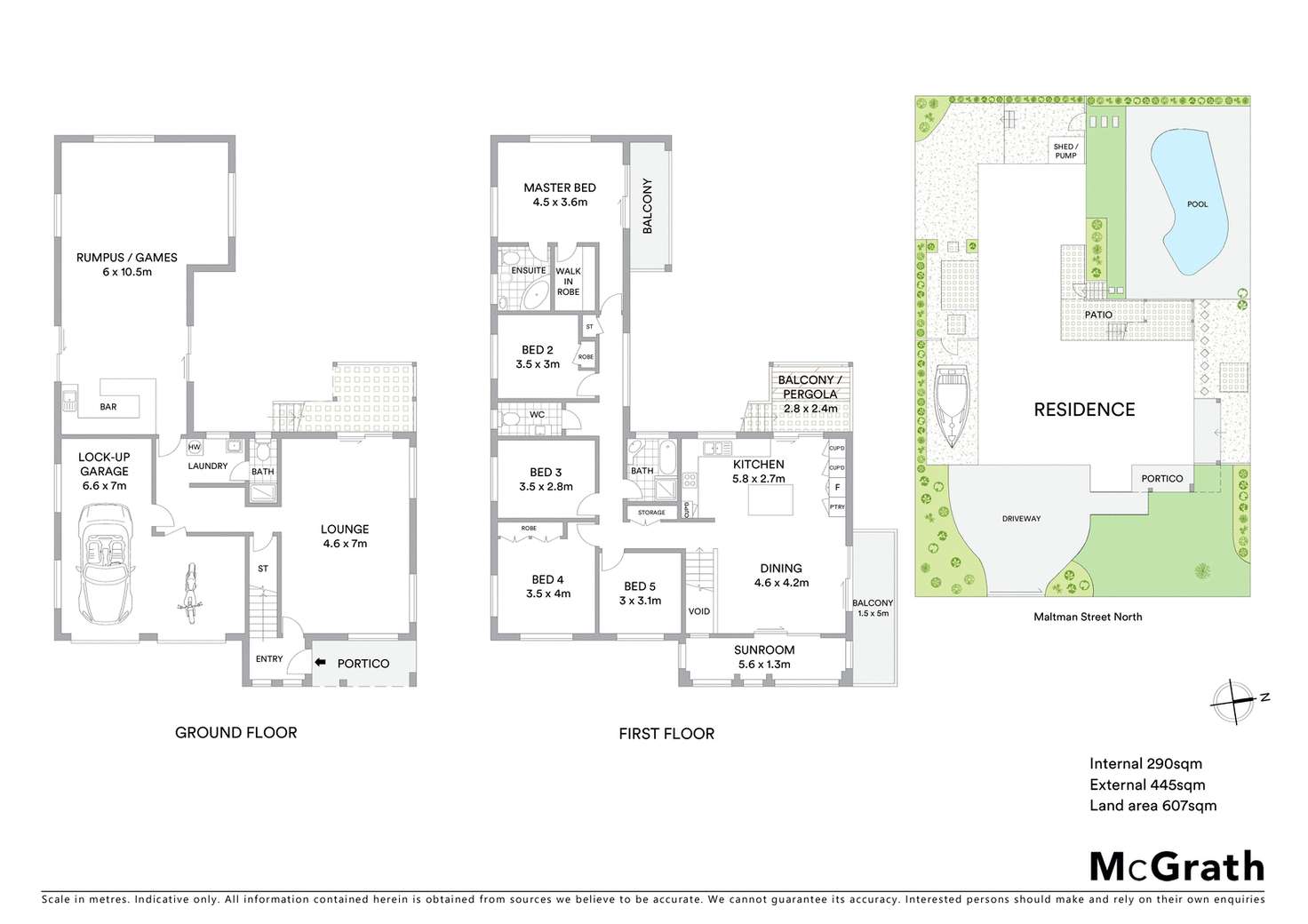 Floorplan of Homely house listing, 24B Maltman Street North, Moffat Beach QLD 4551