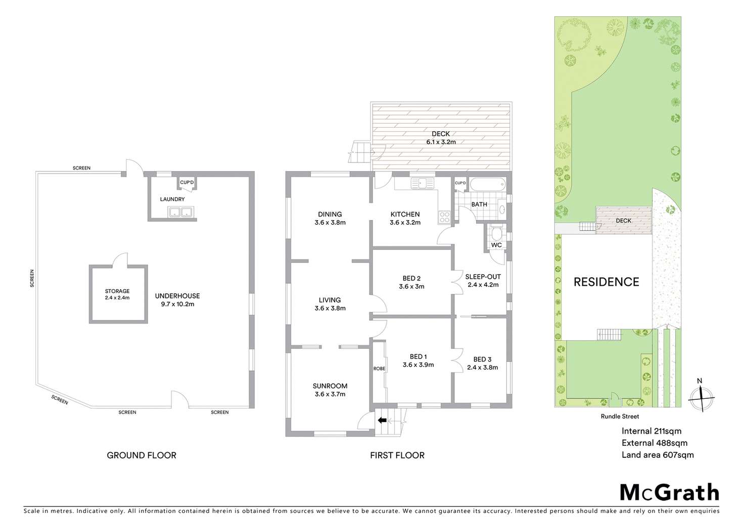 Floorplan of Homely house listing, 96 Rundle Street, Wandal QLD 4700