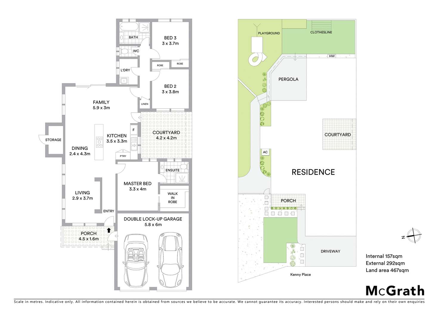 Floorplan of Homely house listing, 9 Kenny Place, Queanbeyan NSW 2620