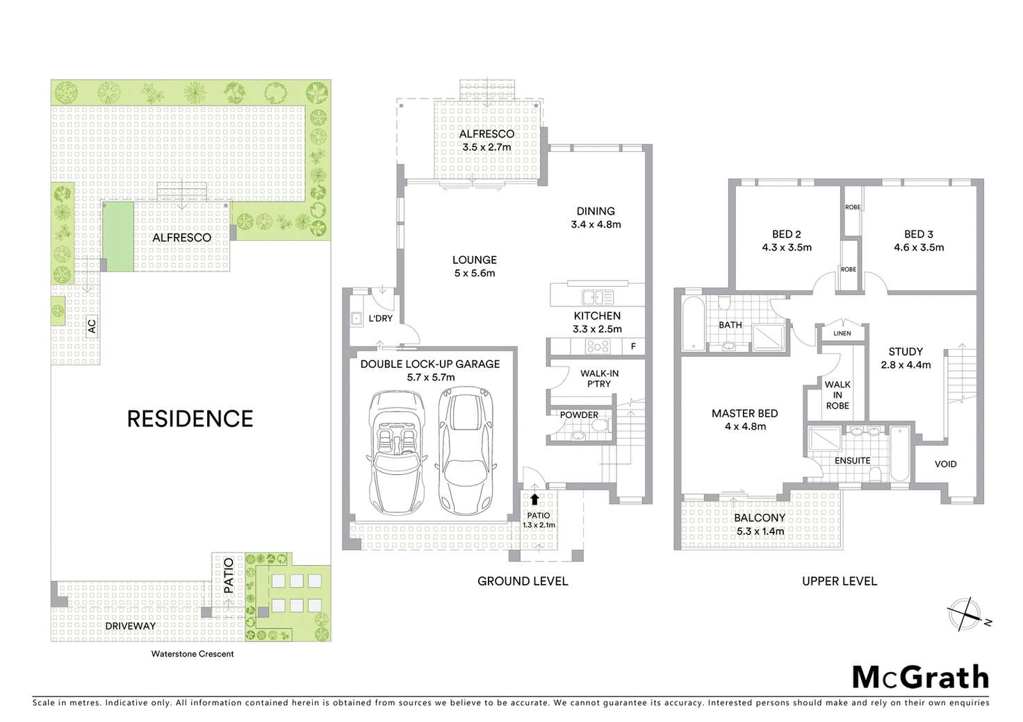 Floorplan of Homely house listing, 17 Waterstone Crescent, Bella Vista NSW 2153