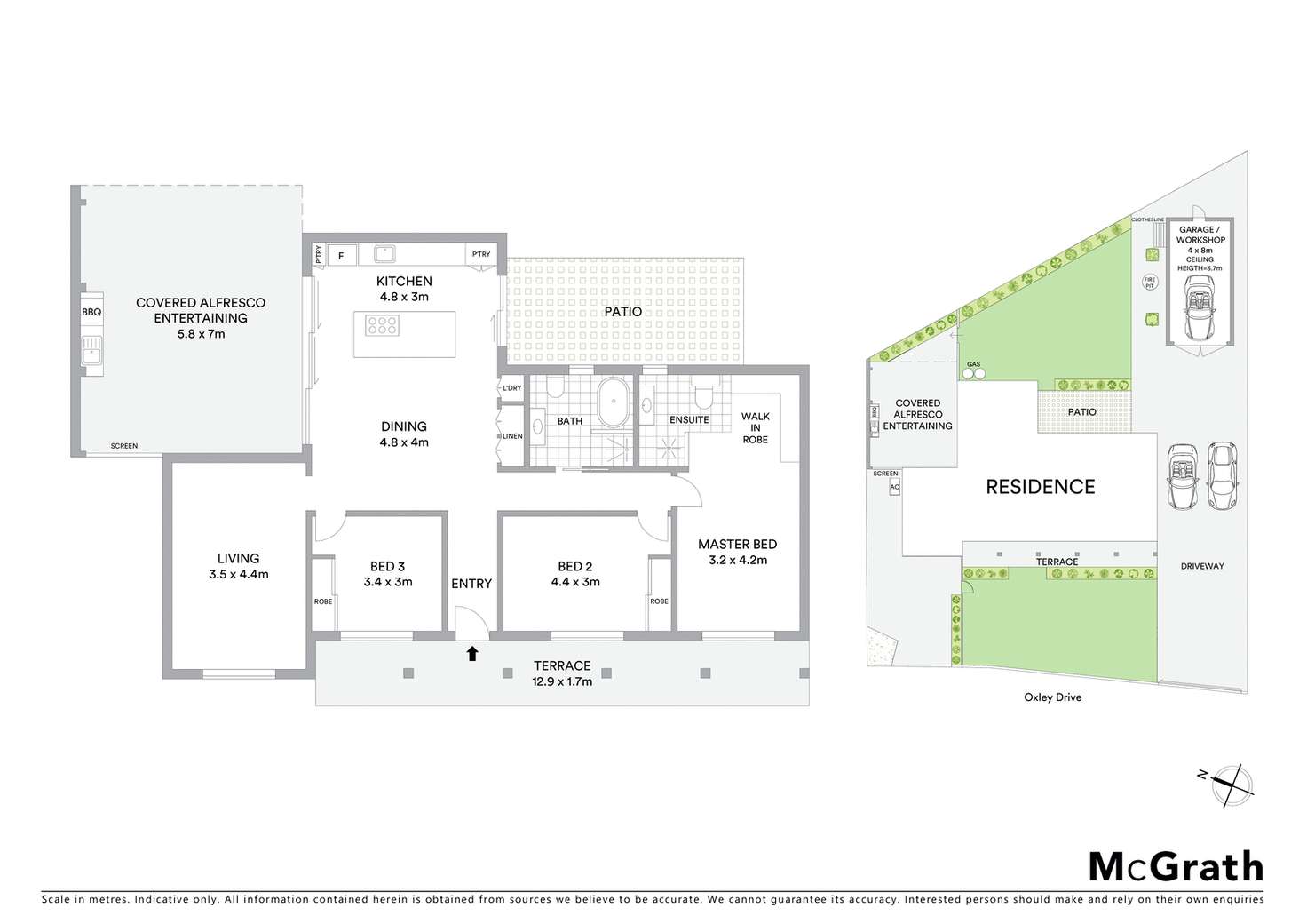 Floorplan of Homely house listing, 77 Oxley Drive, Paradise Point QLD 4216