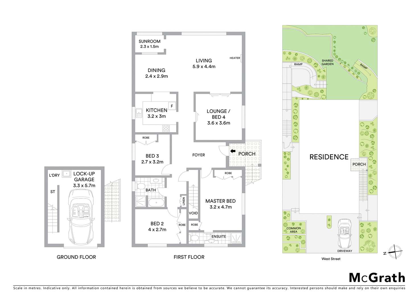 Floorplan of Homely semiDetached listing, 2/40a West Street, Balgowlah NSW 2093