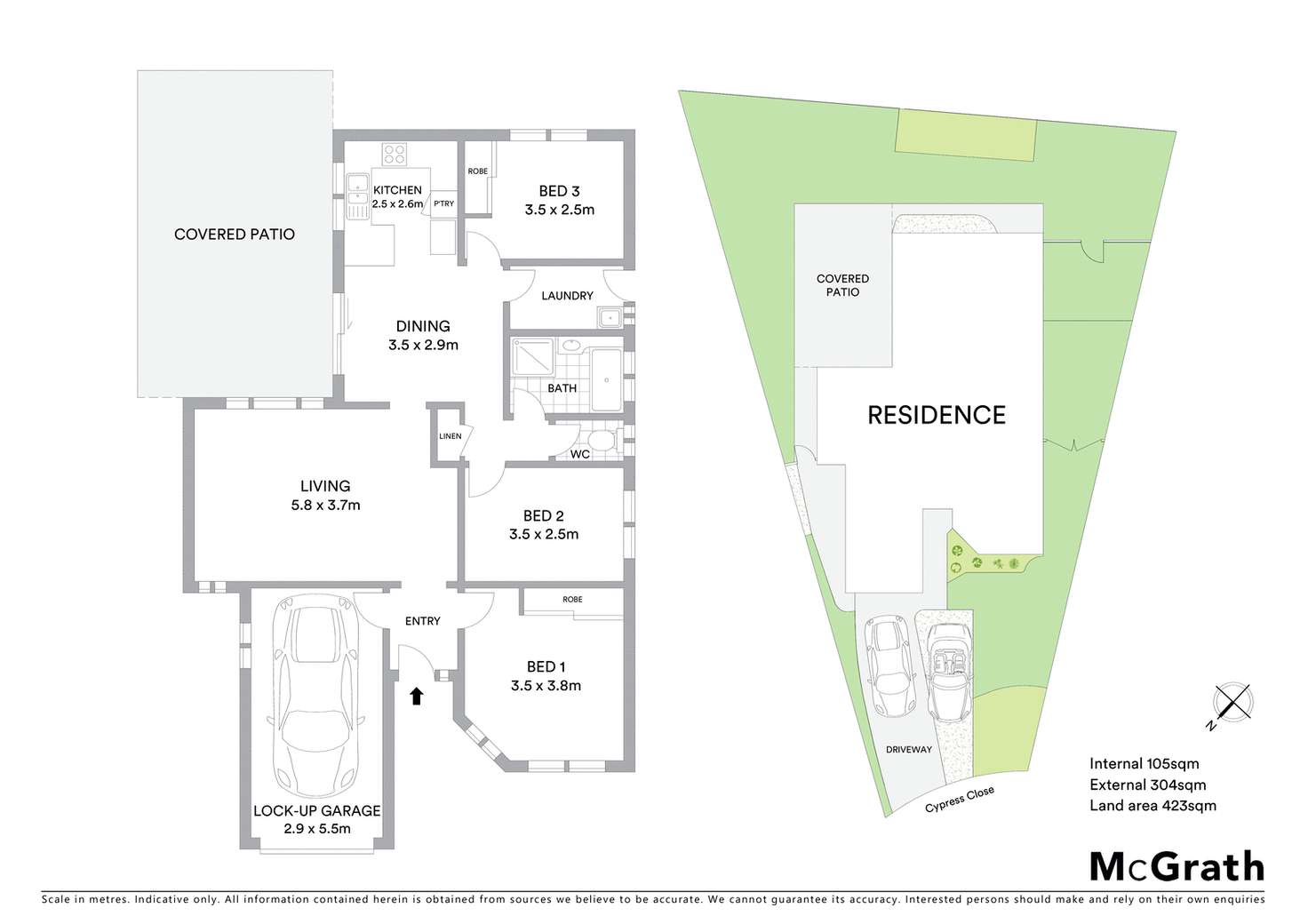 Floorplan of Homely house listing, 10 Cypress Close, Blue Haven NSW 2262