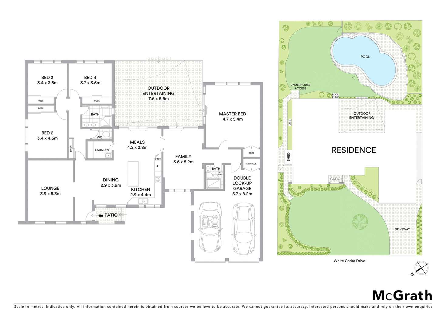 Floorplan of Homely house listing, 24 White Cedar Drive, Castle Hill NSW 2154