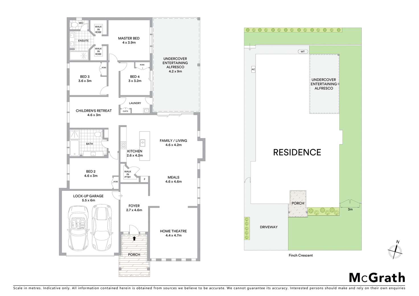 Floorplan of Homely house listing, 24 Finch Crescent, Aberglasslyn NSW 2320