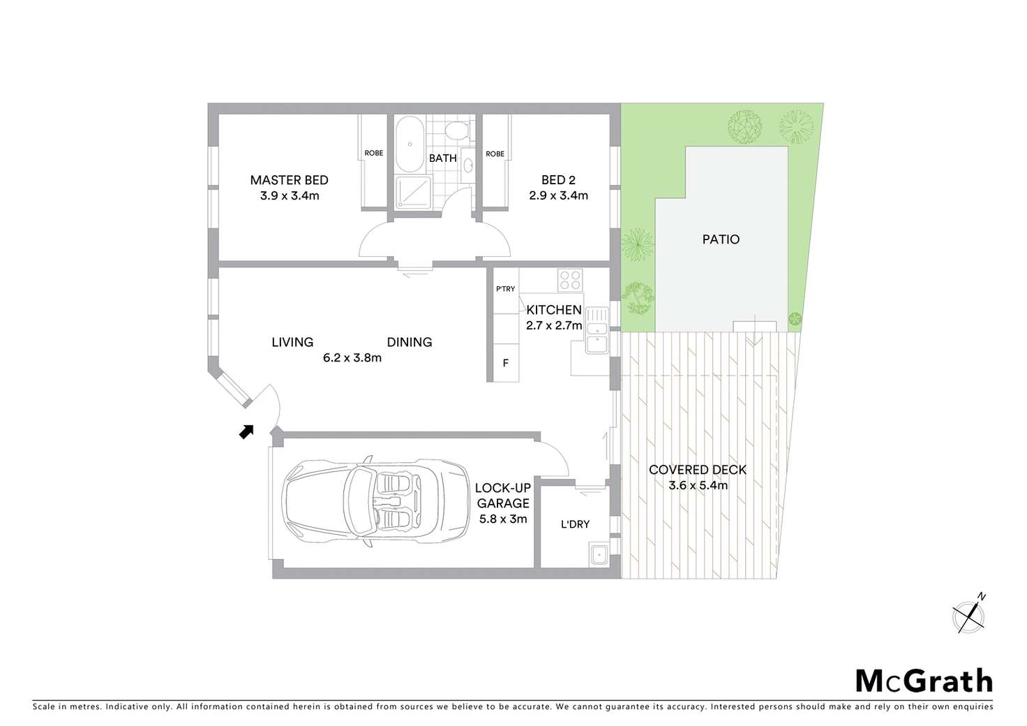 Floorplan of Homely villa listing, 4/38 Wyena Road, Pendle Hill NSW 2145