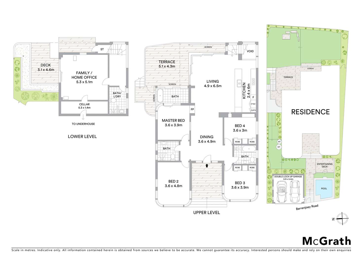 Floorplan of Homely house listing, 514 Barrenjoey Road, Avalon Beach NSW 2107