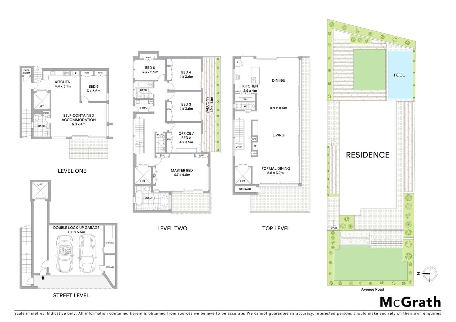 Floorplan of Homely house listing, 5 Avenue Road, Mosman NSW 2088