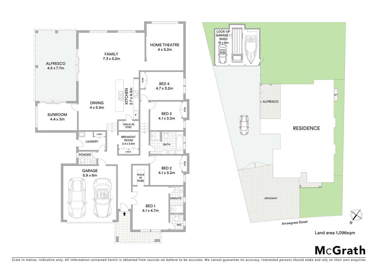 Floorplan of Homely house listing, 22 Arrowgrass Street, Aberglasslyn NSW 2320