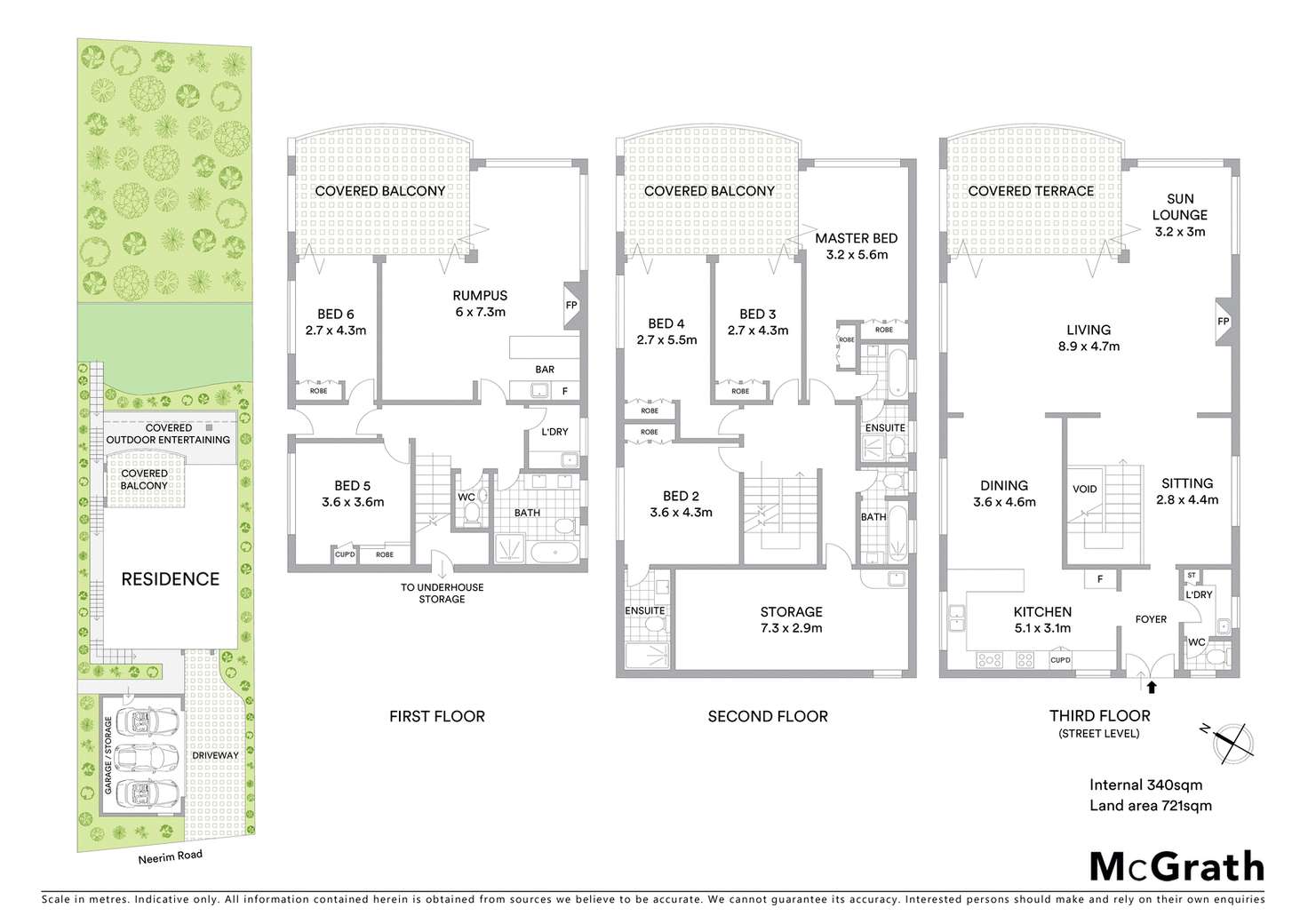 Floorplan of Homely house listing, 57 Neerim Road, Castle Cove NSW 2069