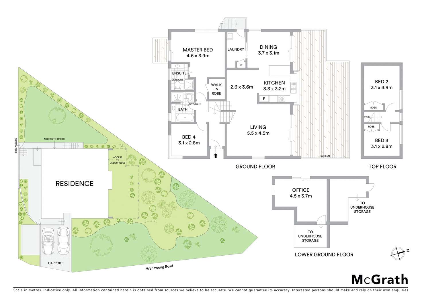 Floorplan of Homely house listing, 2 Wanawong Road, Avalon Beach NSW 2107