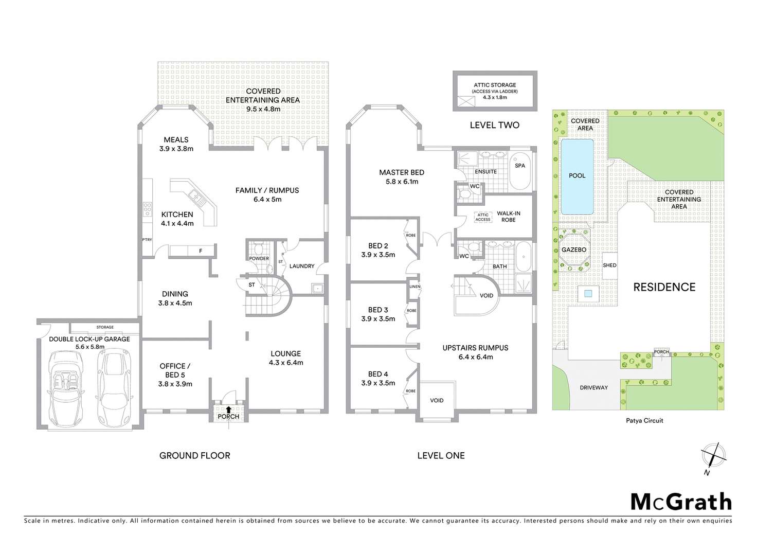 Floorplan of Homely house listing, 71 Patya Circuit, Kellyville NSW 2155