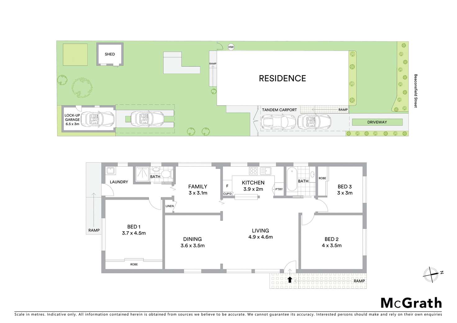 Floorplan of Homely house listing, 21 Beaconsfield Street, Revesby NSW 2212