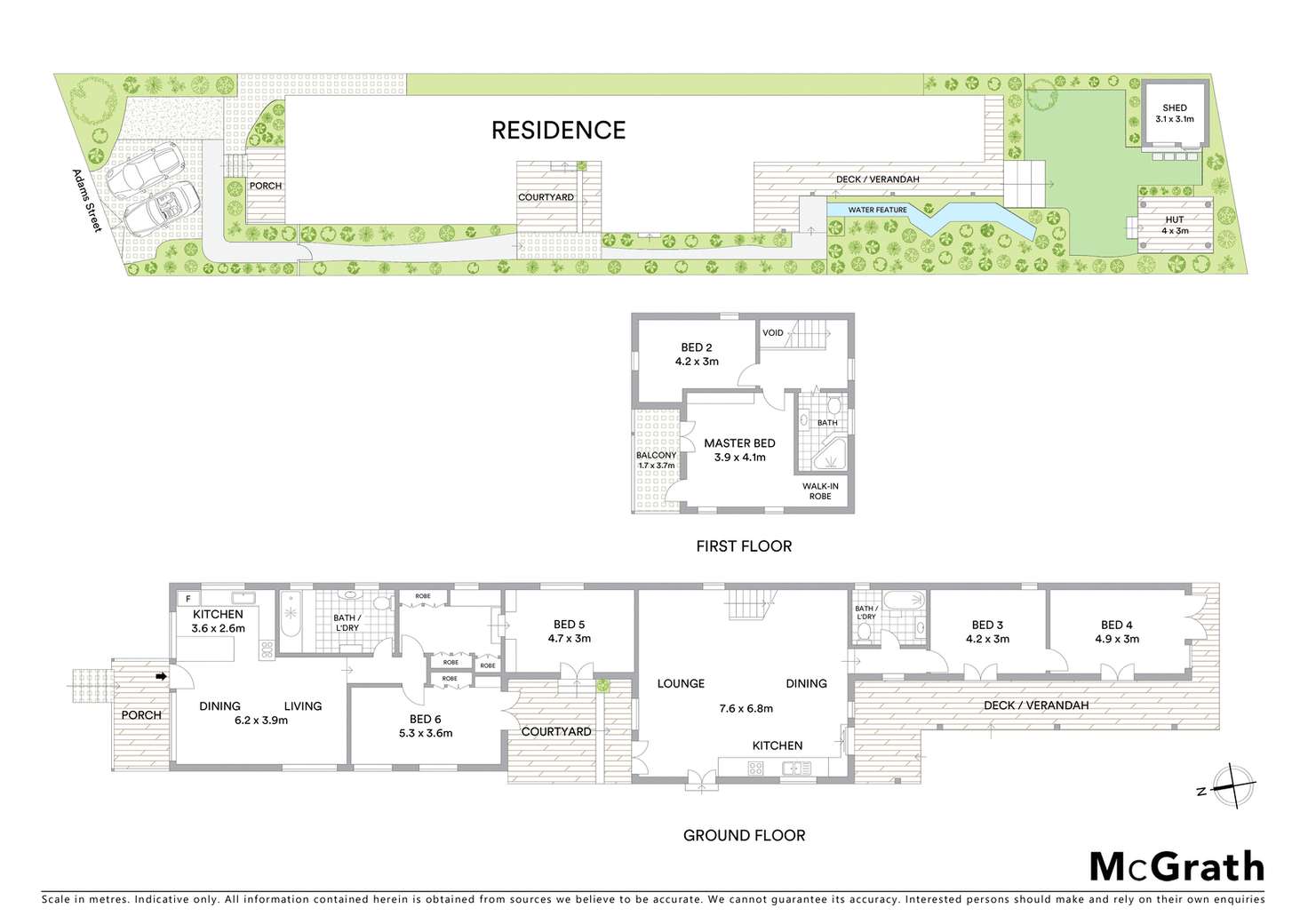 Floorplan of Homely house listing, 60 Adams Street, Curl Curl NSW 2096