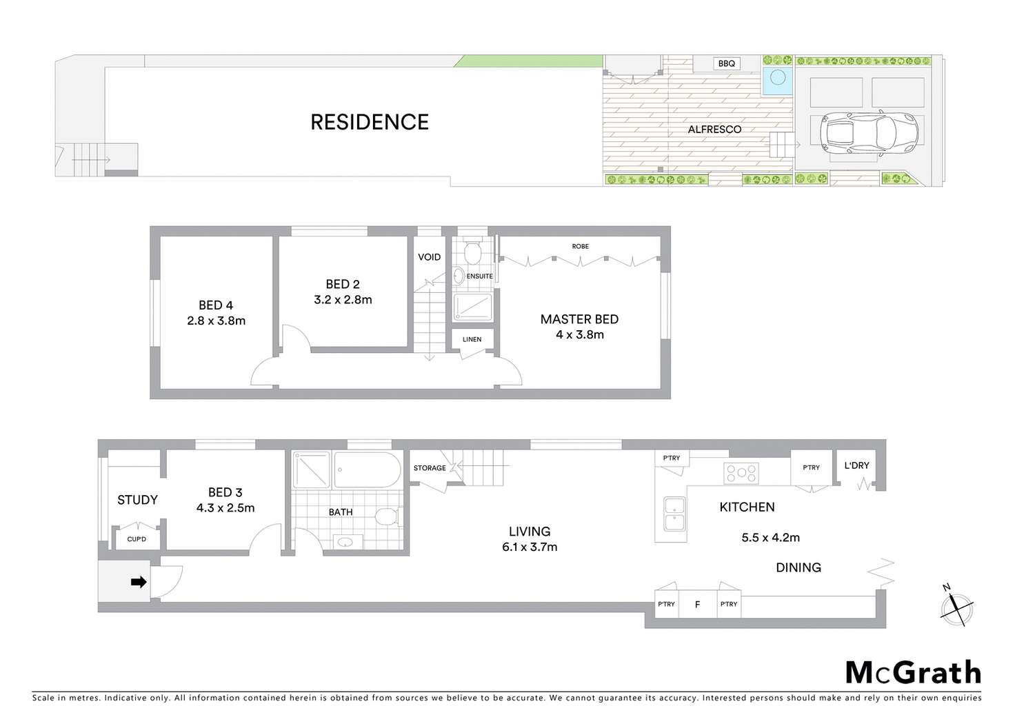 Floorplan of Homely house listing, 7 Brook Street, Crows Nest NSW 2065