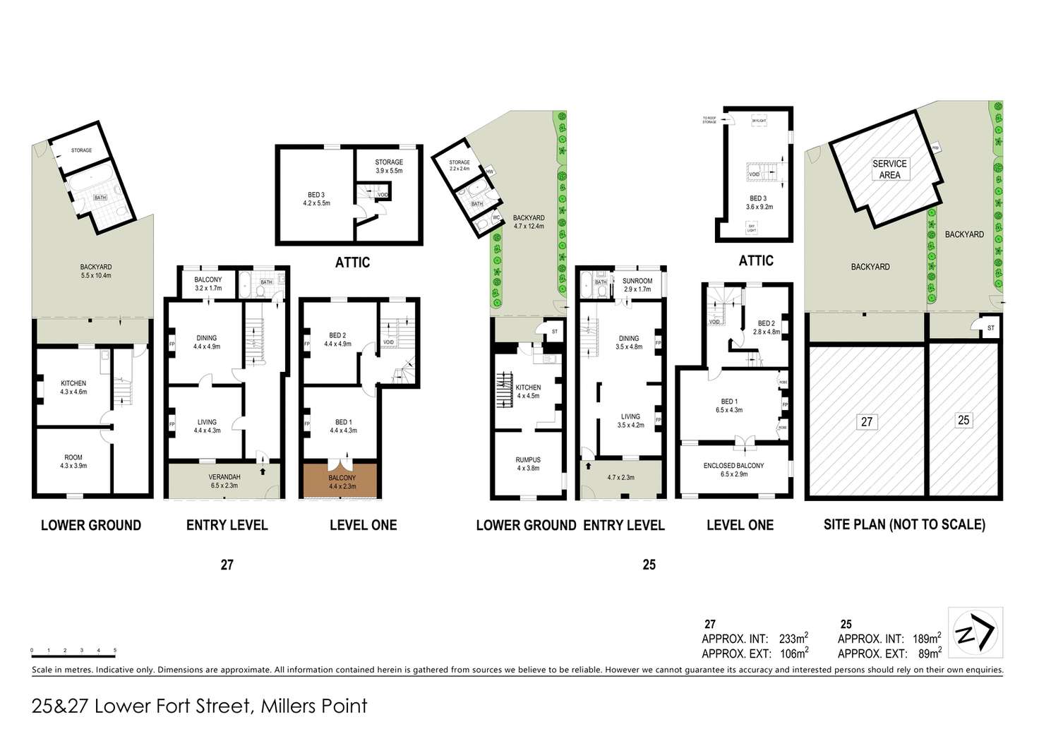 Floorplan of Homely house listing, 25-27 Lower Fort Street, Millers Point NSW 2000