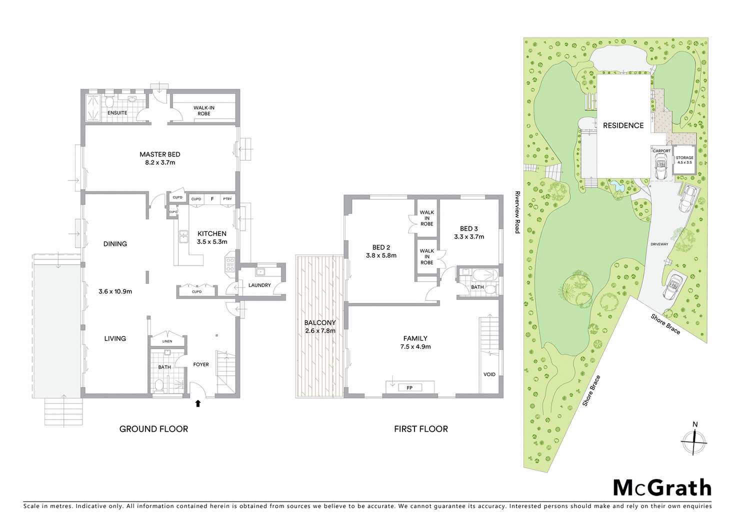 Floorplan of Homely house listing, 168 Riverview Road, Avalon Beach NSW 2107