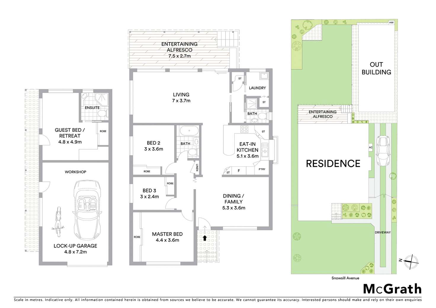 Floorplan of Homely house listing, 7 Snowsill Avenue, Revesby NSW 2212