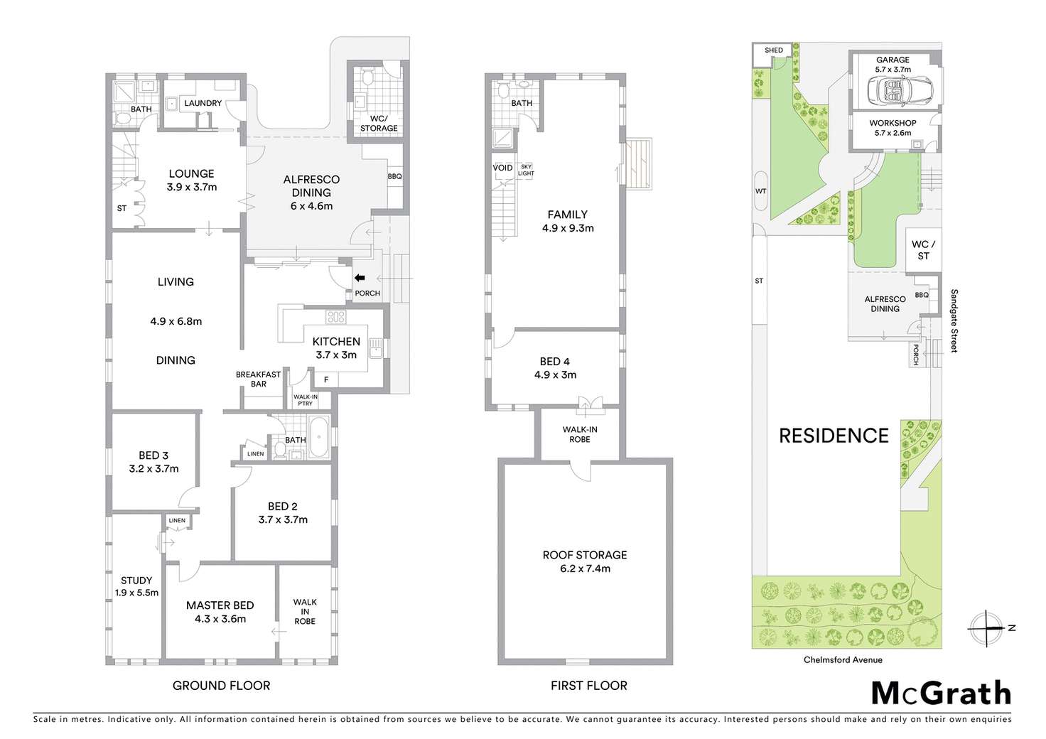 Floorplan of Homely house listing, 16 Chelmsford Avenue, Botany NSW 2019