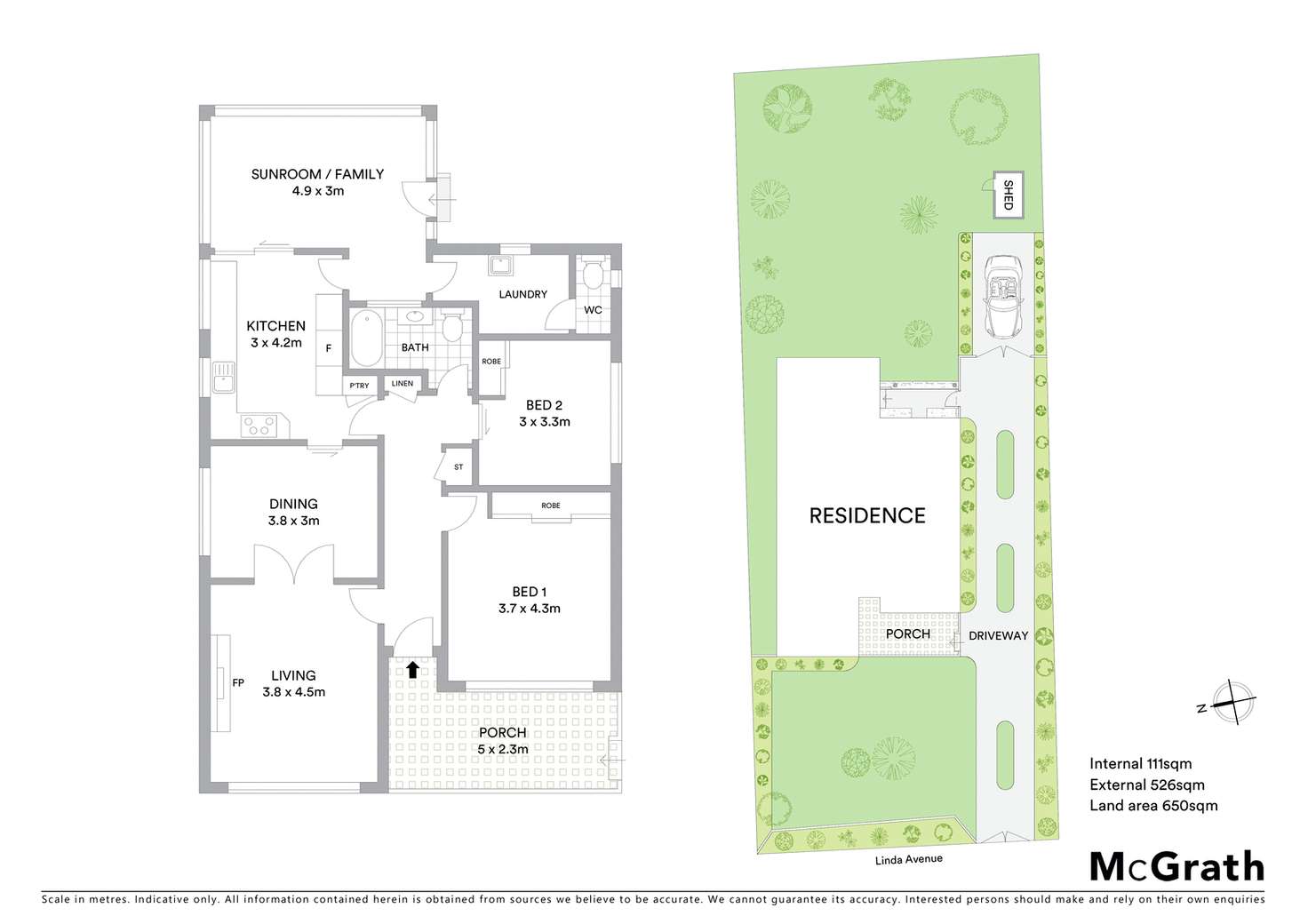 Floorplan of Homely house listing, 13 Linda Avenue, Box Hill North VIC 3129