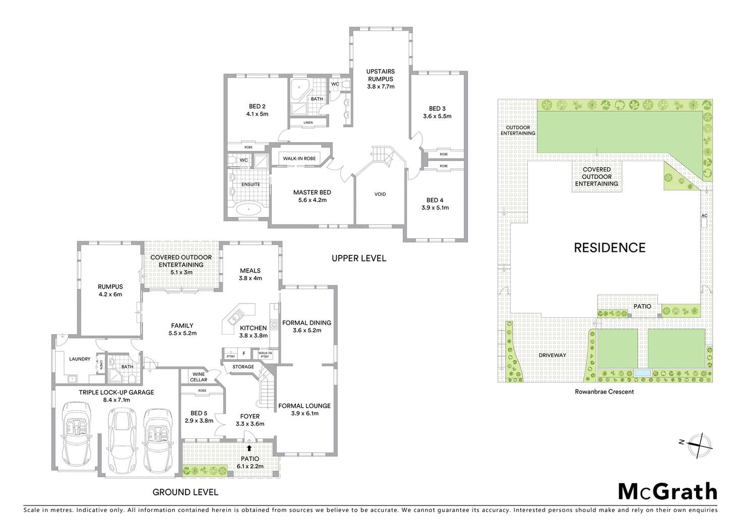 Floorplan of Homely house listing, 23 Rowanbrae Crescent, Bella Vista NSW 2153