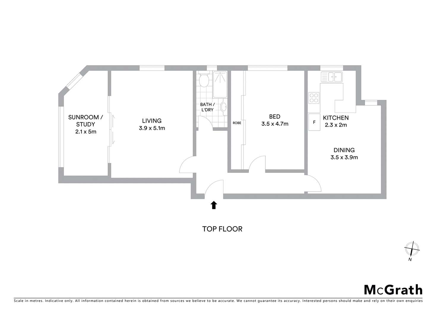 Floorplan of Homely apartment listing, 10/510 New South Head Road, Double Bay NSW 2028