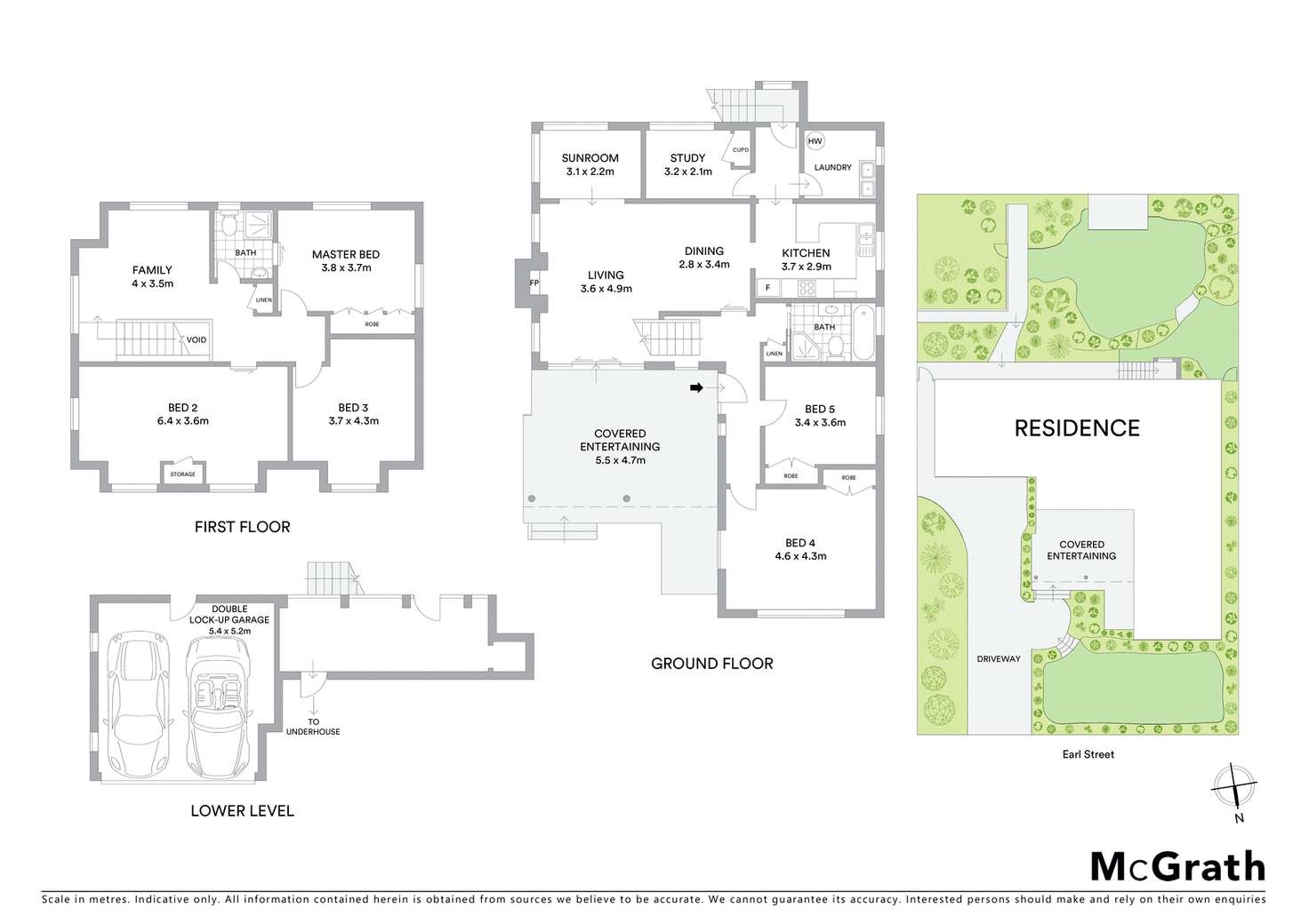 Floorplan of Homely house listing, 45 Earl Street, Beacon Hill NSW 2100