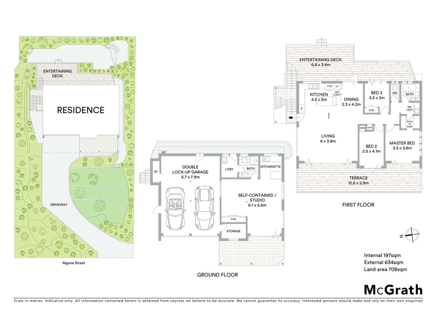 Floorplan of Homely apartment listing, 16 Algona Street, Bilgola Plateau NSW 2107