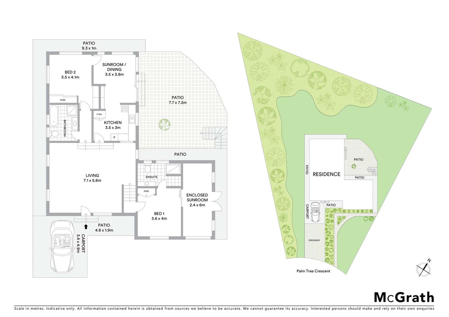 Floorplan of Homely house listing, 20 Palm Tree Crescent, Bangalow NSW 2479