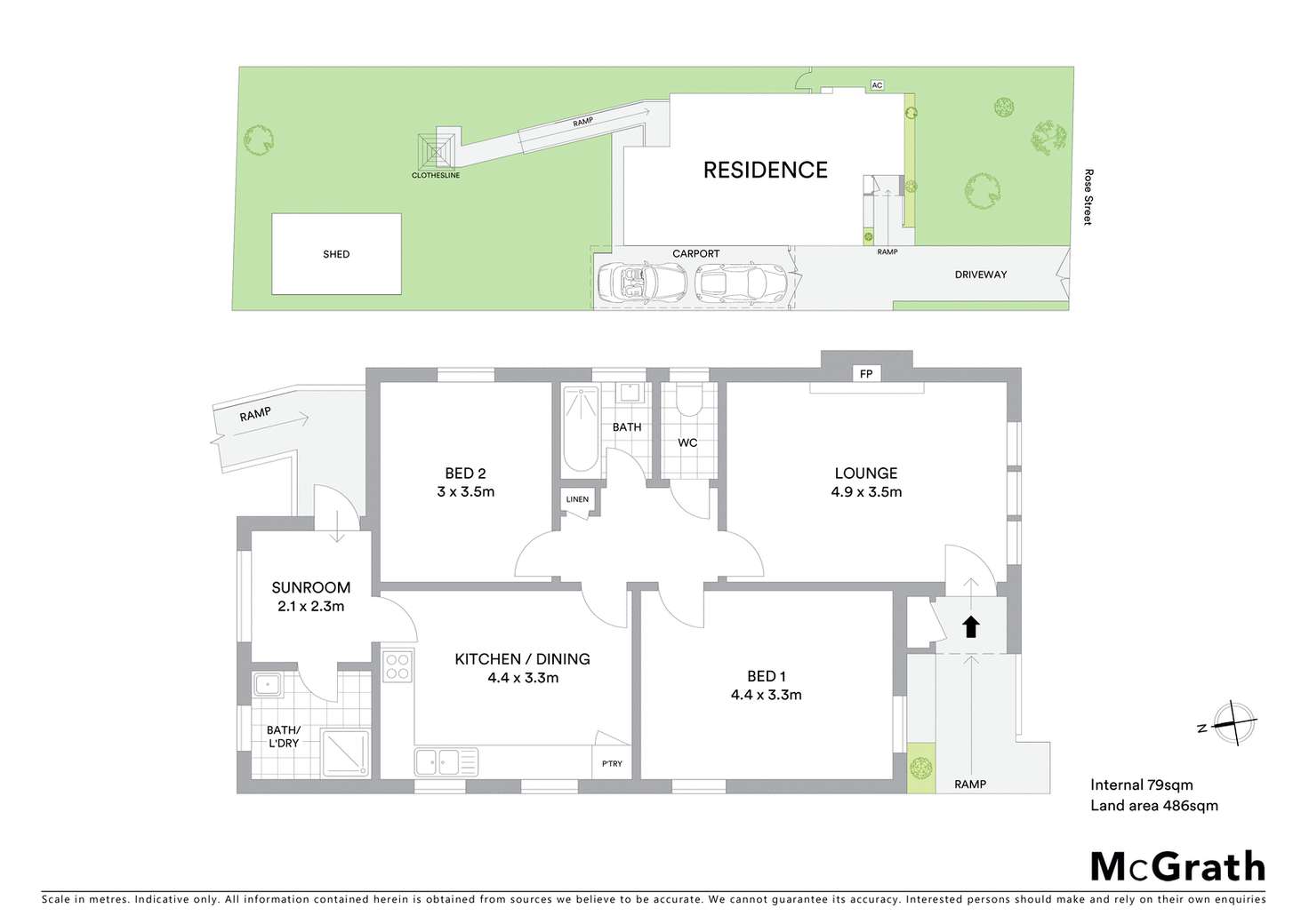 Floorplan of Homely house listing, 27 Rose Street, Liverpool NSW 2170