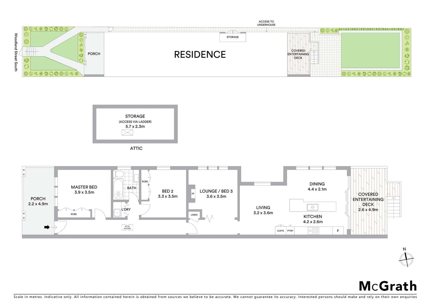 Floorplan of Homely house listing, 160 Woodland Street, Balgowlah NSW 2093