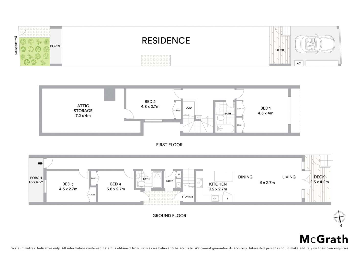 Floorplan of Homely house listing, 59 Donald Street, Prahran VIC 3181