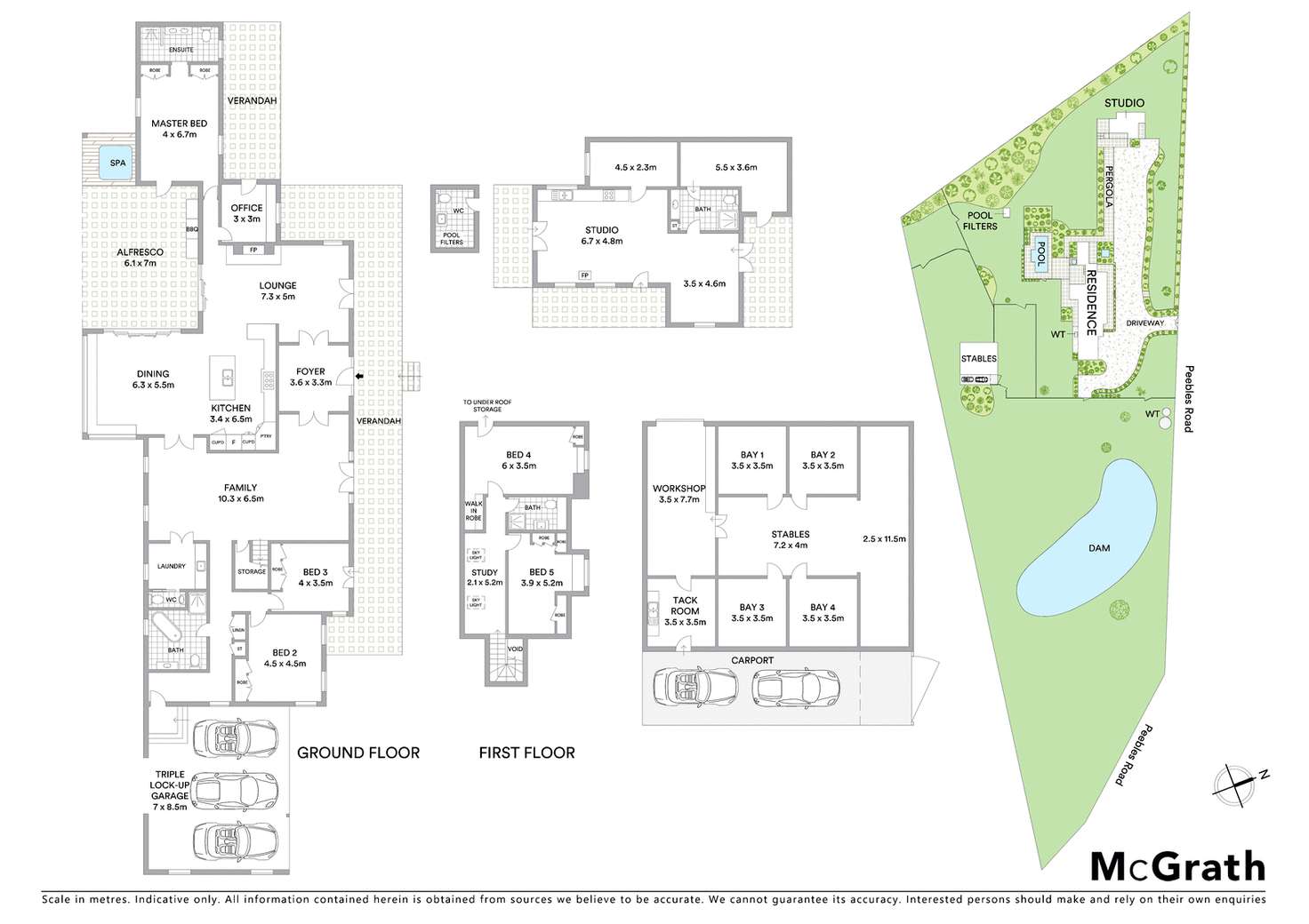 Floorplan of Homely house listing, 5 Peebles Road, Arcadia NSW 2159