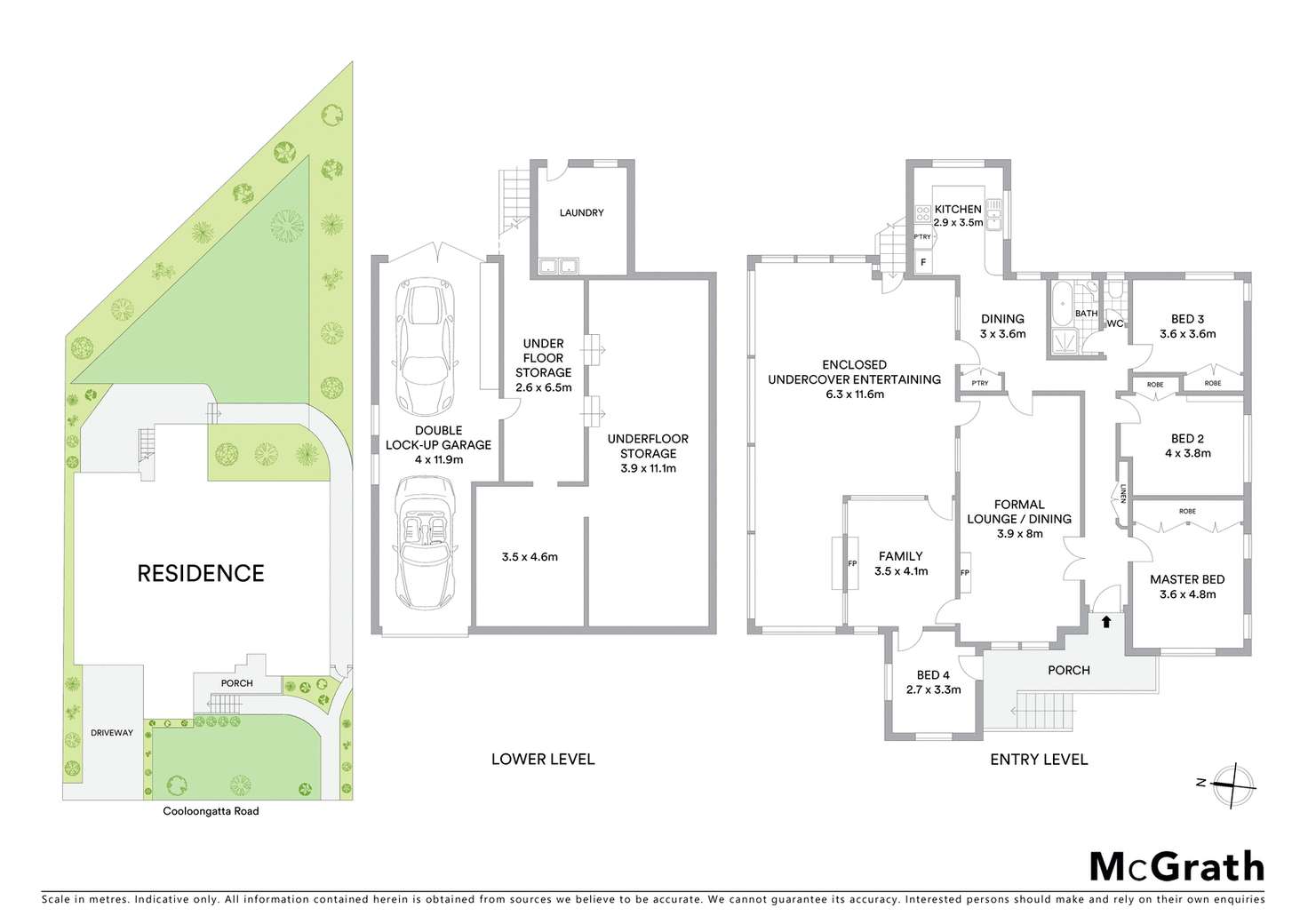 Floorplan of Homely house listing, 23 Cooloongatta Road, Beverly Hills NSW 2209