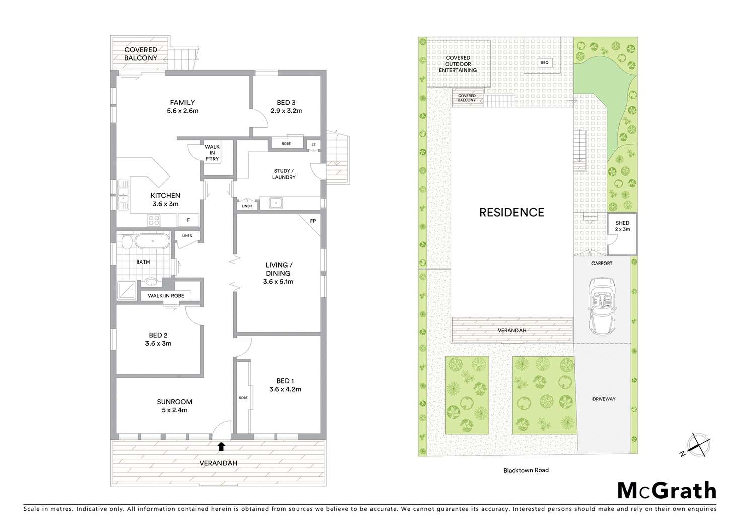 Floorplan of Homely house listing, 205 Blacktown Road, Blacktown NSW 2148