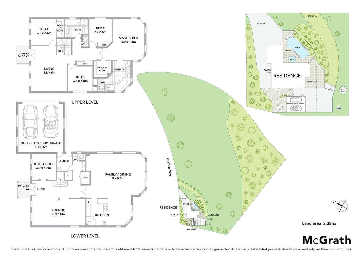 Floorplan of Homely house listing, 61 Crofters Way, Bilambil NSW 2486