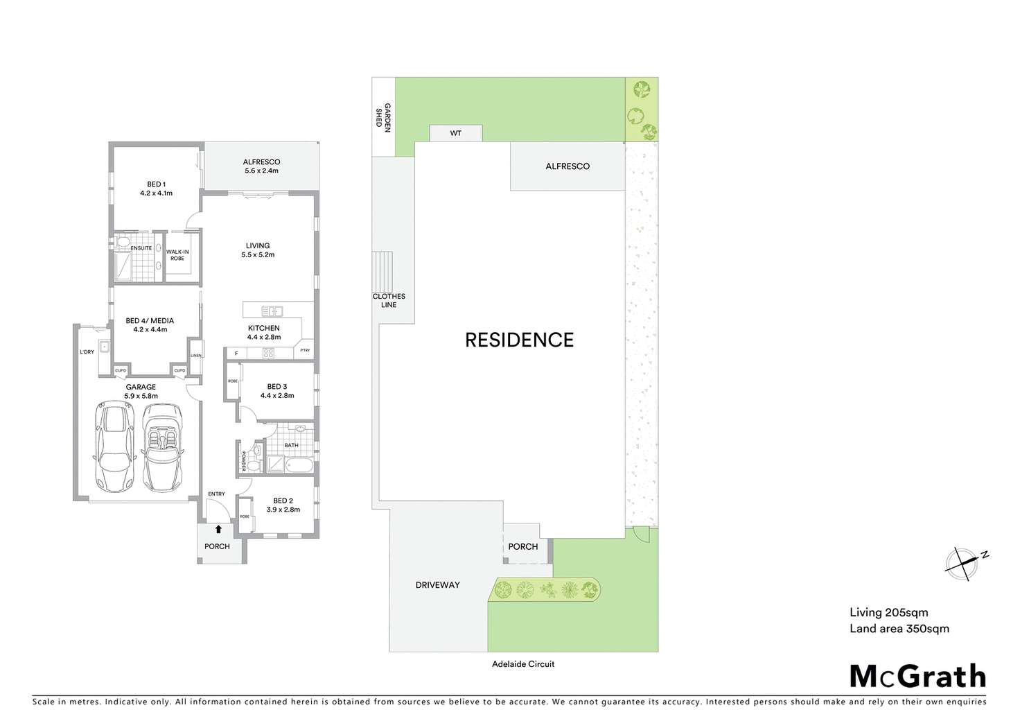 Floorplan of Homely house listing, 25 Adelaide Circuit, Caloundra West QLD 4551