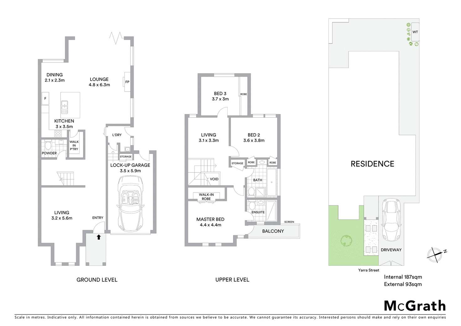 Floorplan of Homely townhouse listing, 2/258 Yarra Street, South Geelong VIC 3220